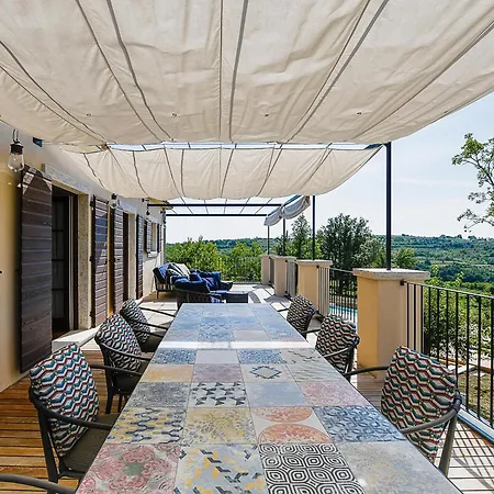 Tranquil Istria Estate Palazio Clai Winery 8 Bedrooms Spa Heated Pool Groznjan