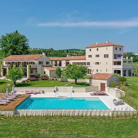 Tranquil Istria Estate Palazio Clai Winery 8 Bedrooms Spa Heated Pool Groznjan Villa *